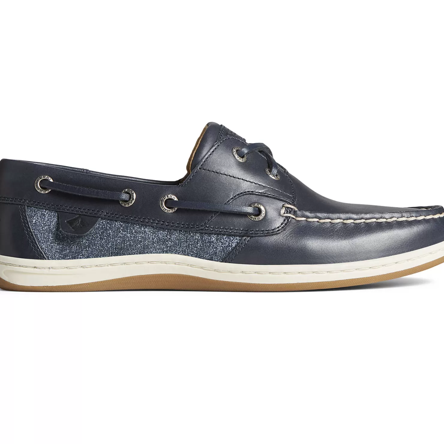 Sale | Boat Shoes | Sperry Women's Koifish Textured Stripe Boat Shoe Navy