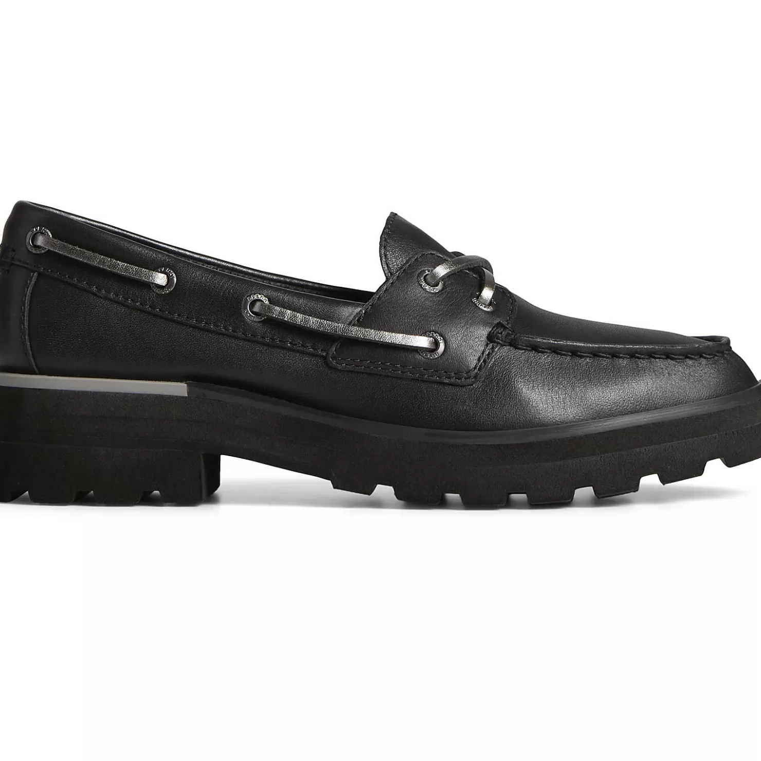 Sale | Flats & Loafers | Sperry Women's Lug Boat Shoe Black