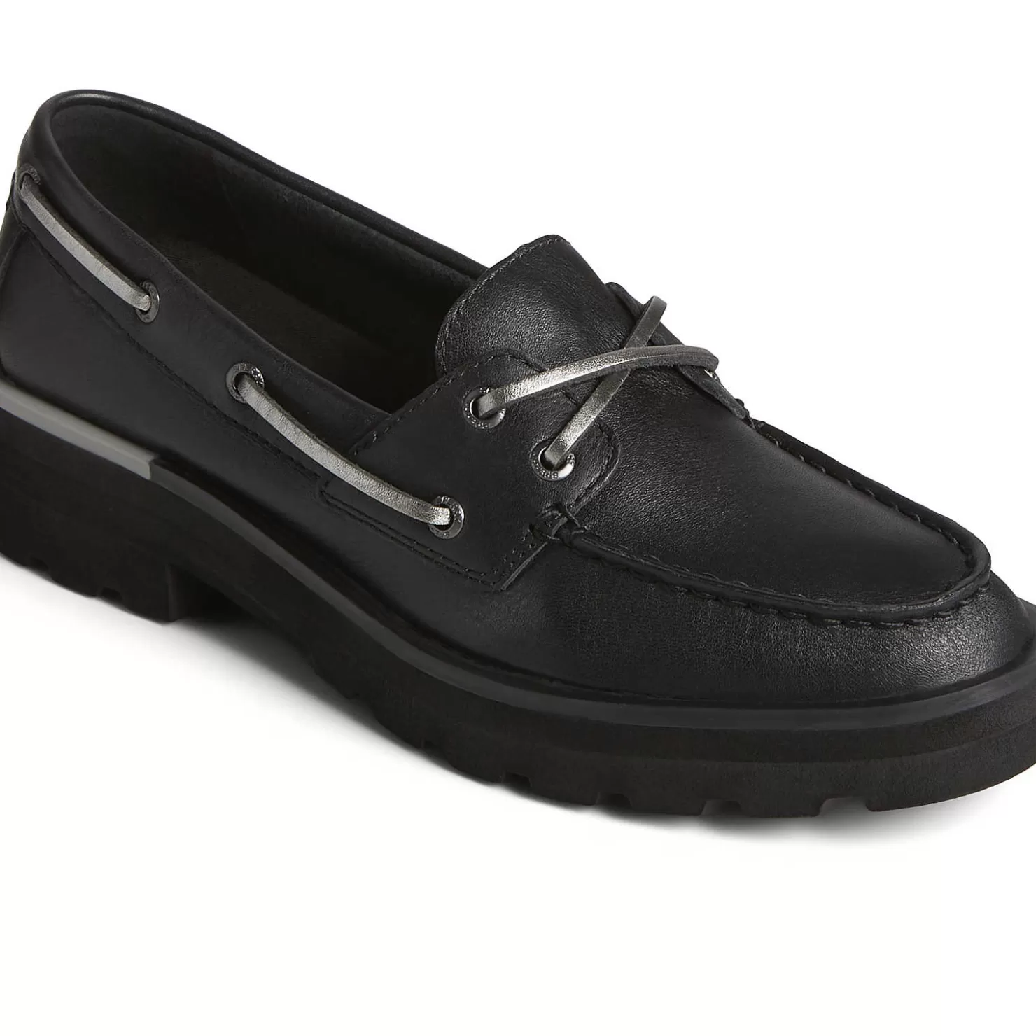 Sale | Flats & Loafers | Sperry Women's Lug Boat Shoe Black