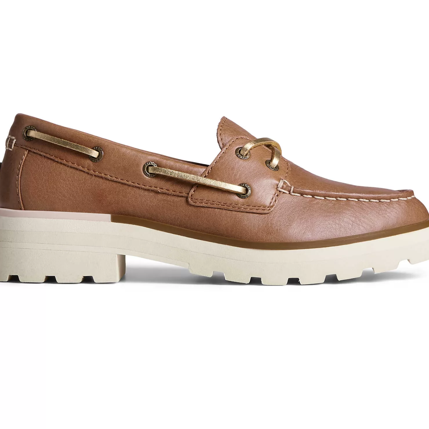 Flats & Loafers | Boat Shoes | Sperry Women's Lug Boat Shoe Tan