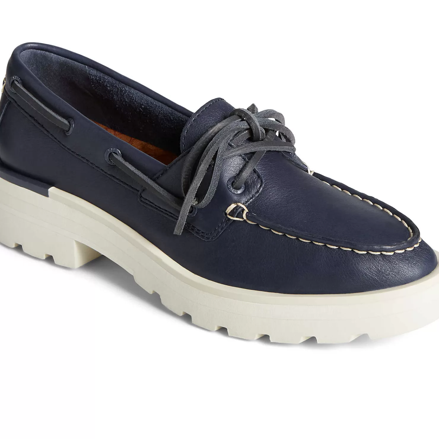 Flats & Loafers | Boat Shoes | Sperry Women's Lug Boat Shoe Navy