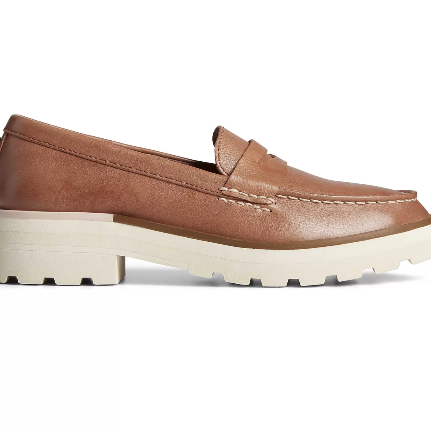 Flats & Loafers | Shoes | Sperry Women's Lug Penny Loafer Tan