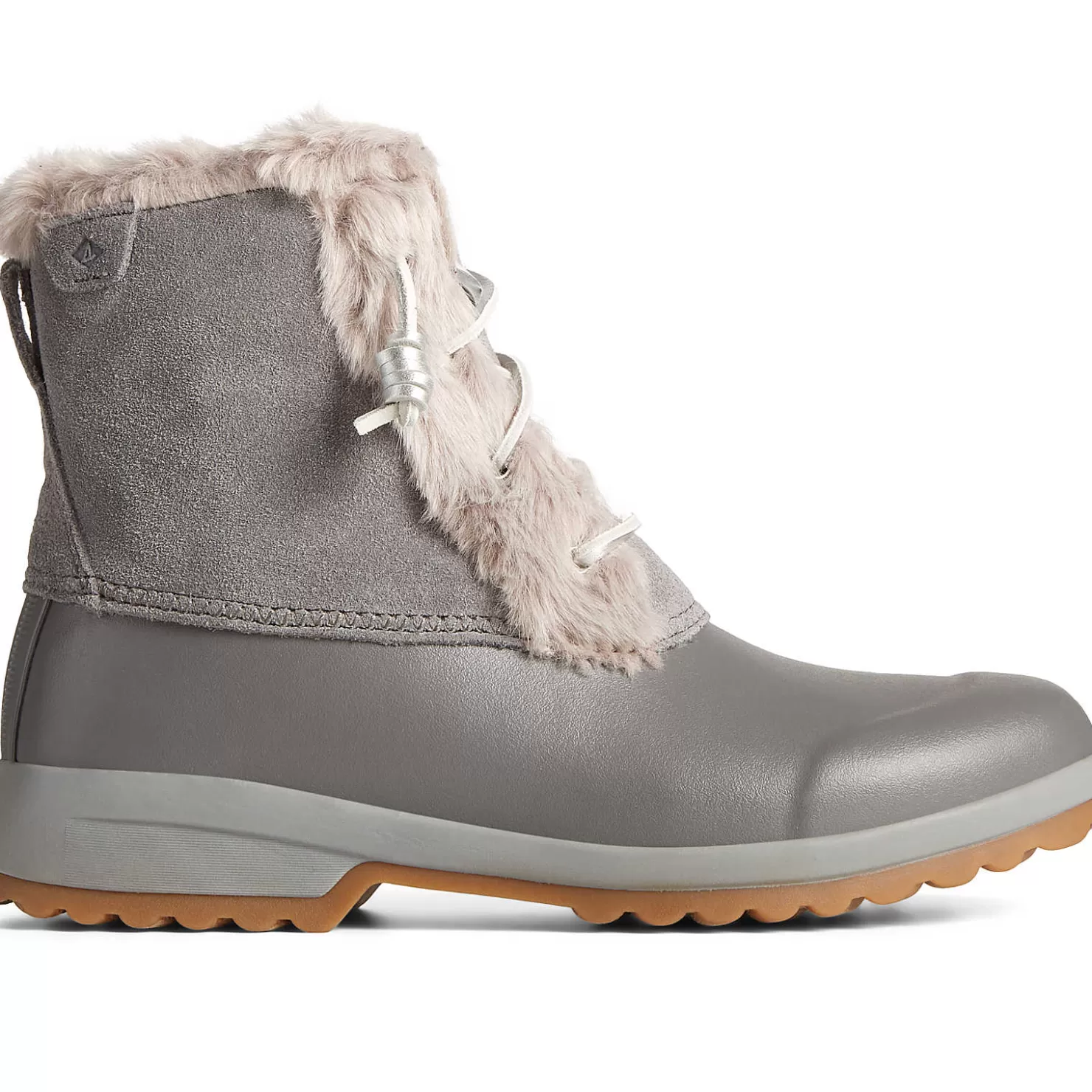 Sale | Rain & Duck Boots | Sperry Women's Maritime Repel Suede Thinsulate™ Snow Boot Grey