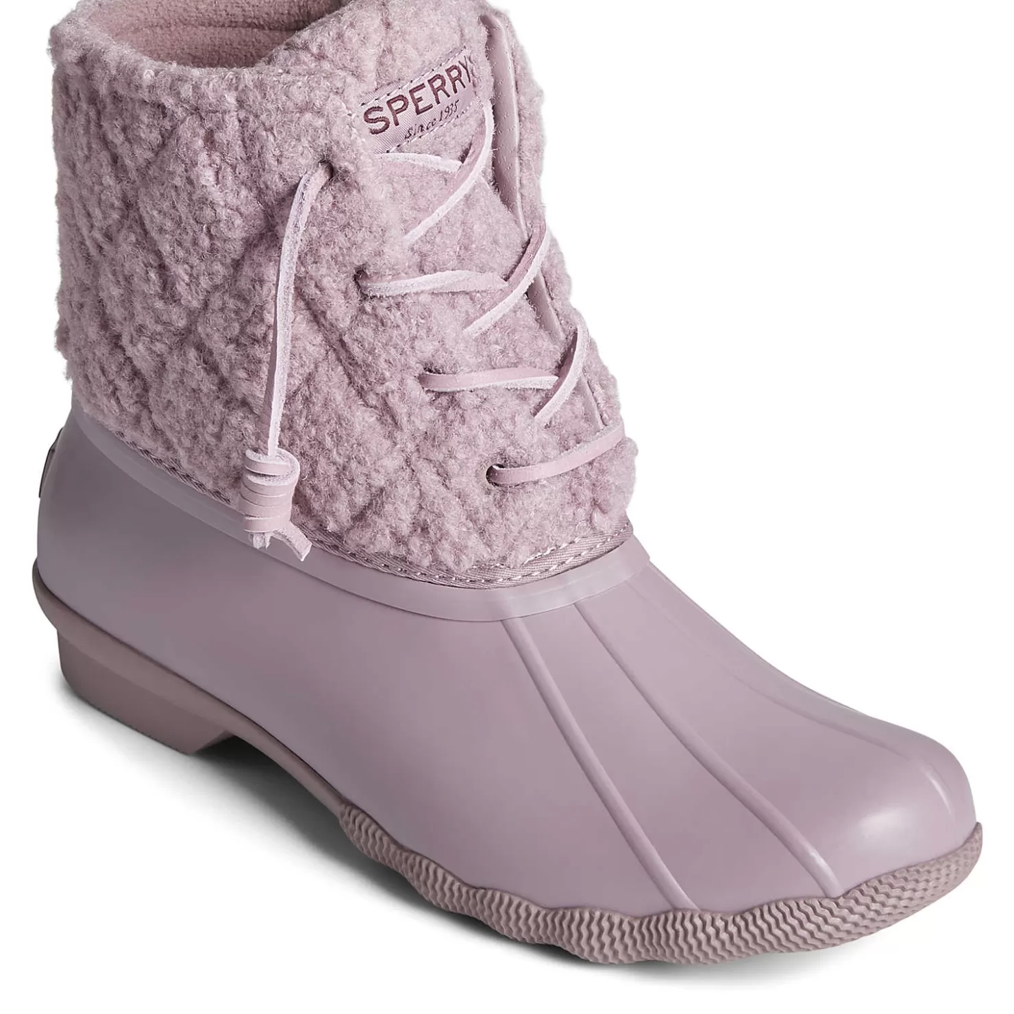 Saltwater Duck Boot | Sale | Sperry Women's Saltwater Sherpa Duck Boot Purple