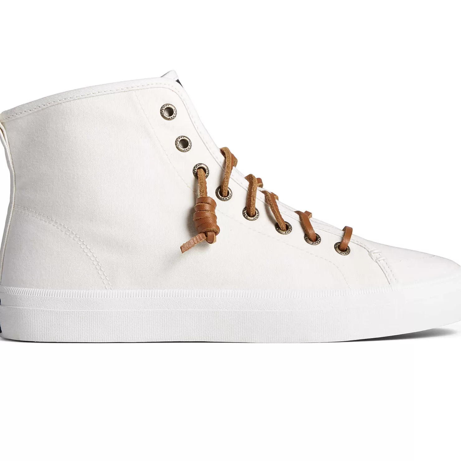 SeaCycled | Sale | Sperry Women's SeaCycled™ Crest High Top Sneaker White