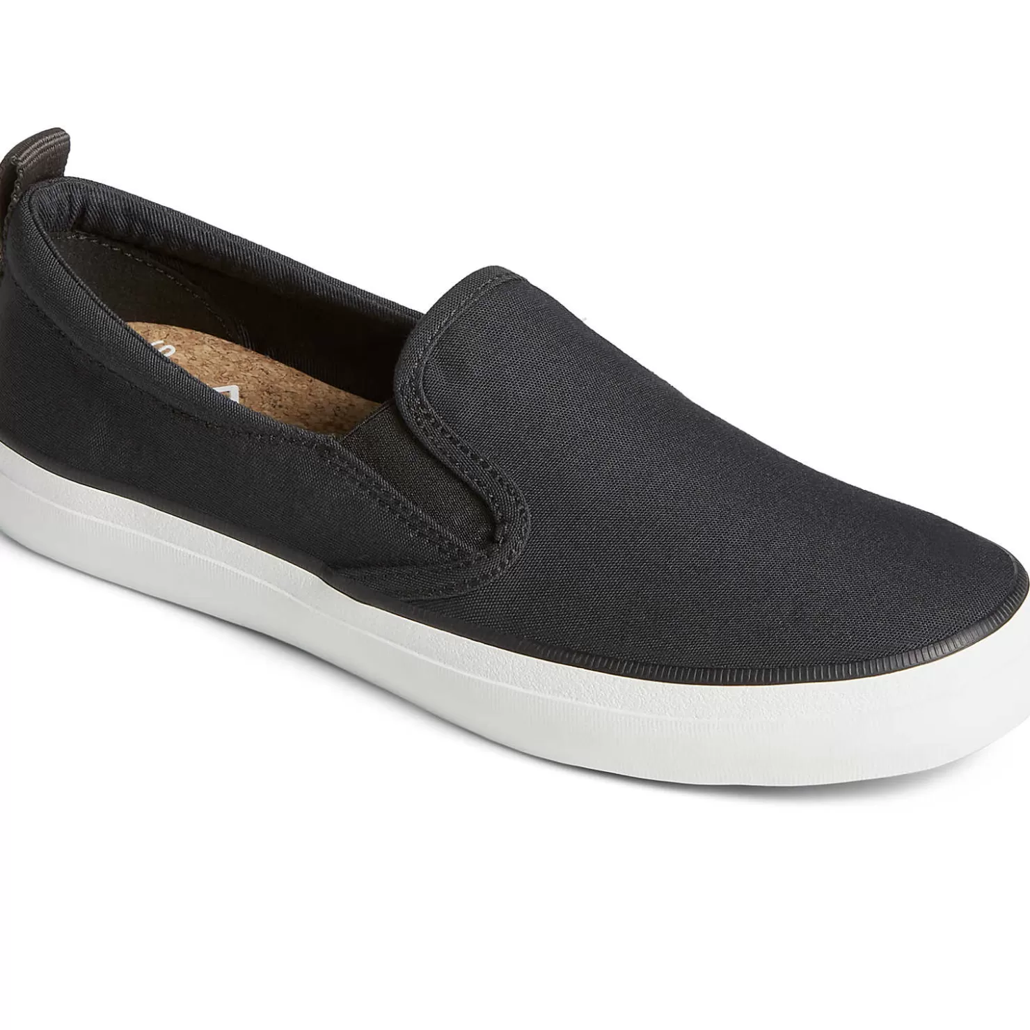 SeaCycled | Sale | Sperry Women's SeaCycled™ Crest Twin Gore Canvas Sneaker Black