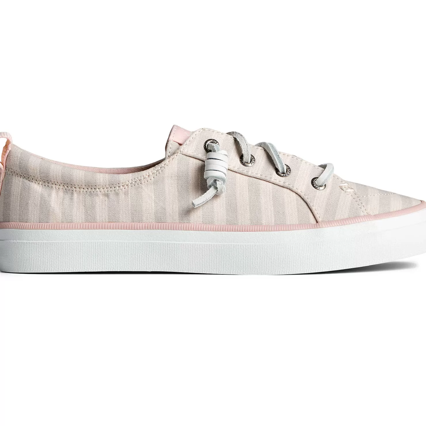 SeaCycled | Sale | Sperry Women's SeaCycled™ Crest Vibe Striped Textile Sneaker Grey