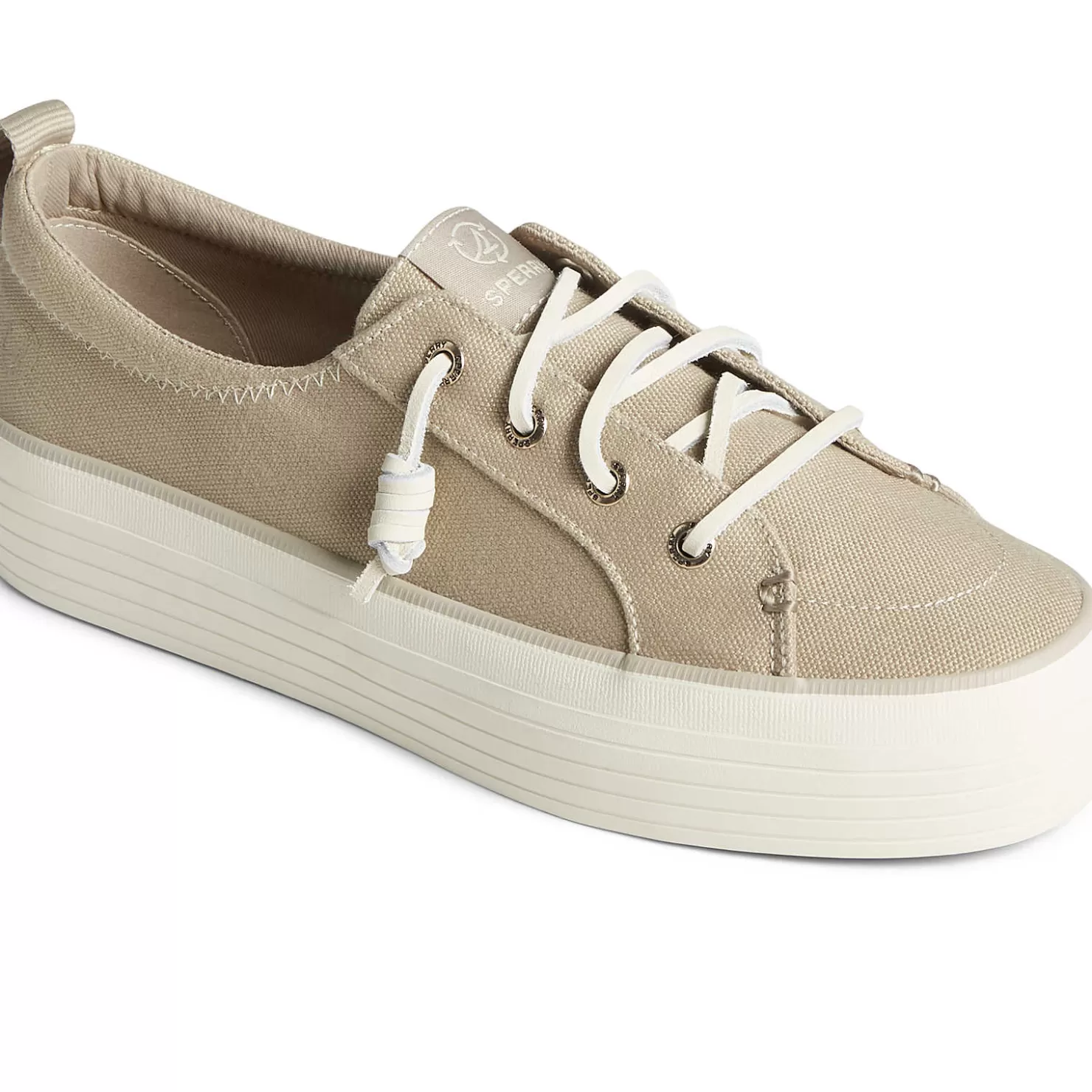 SeaCycled | Sale | Sperry Women's SeaCycled™ Crest Vibe Textile Platform Sneaker Brown