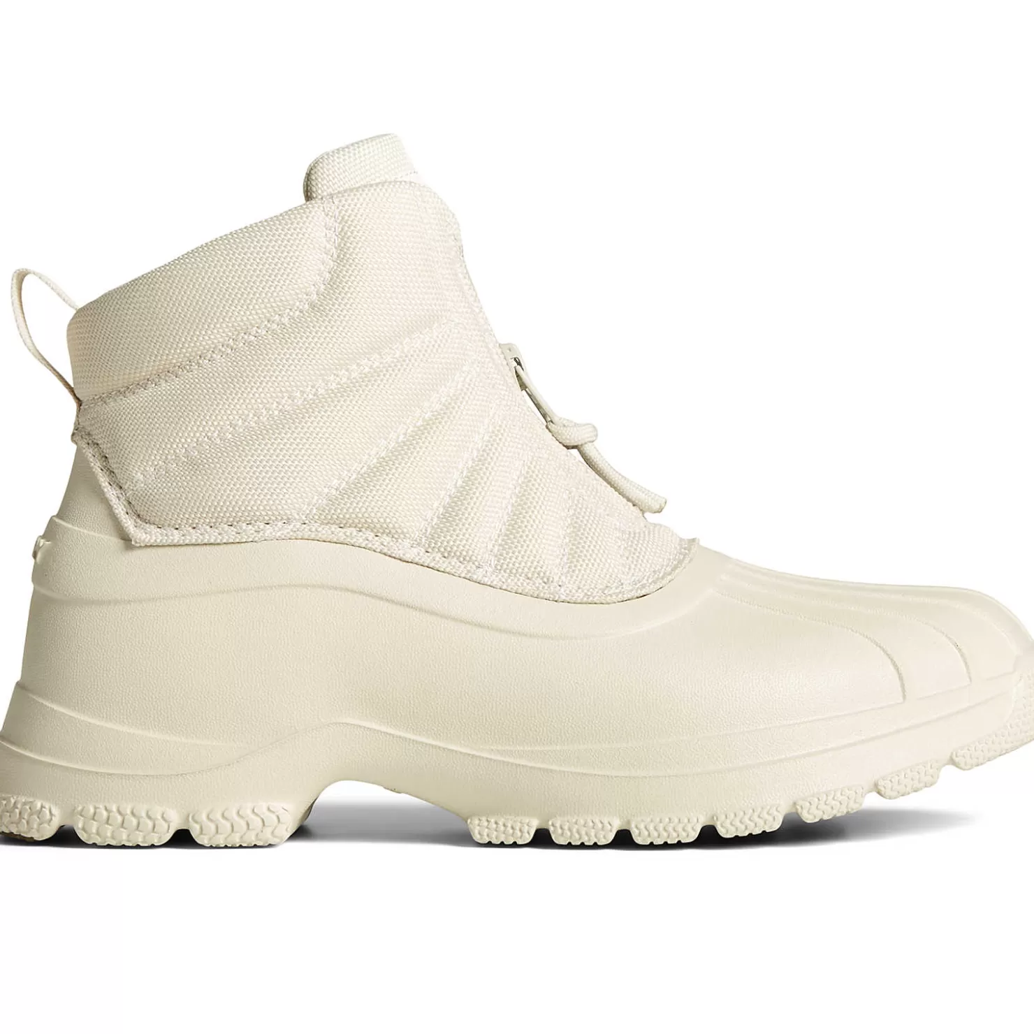 SeaCycled | Sale | Sperry Women's SeaCycled™ Duck Float Zip Up Boot Ivory