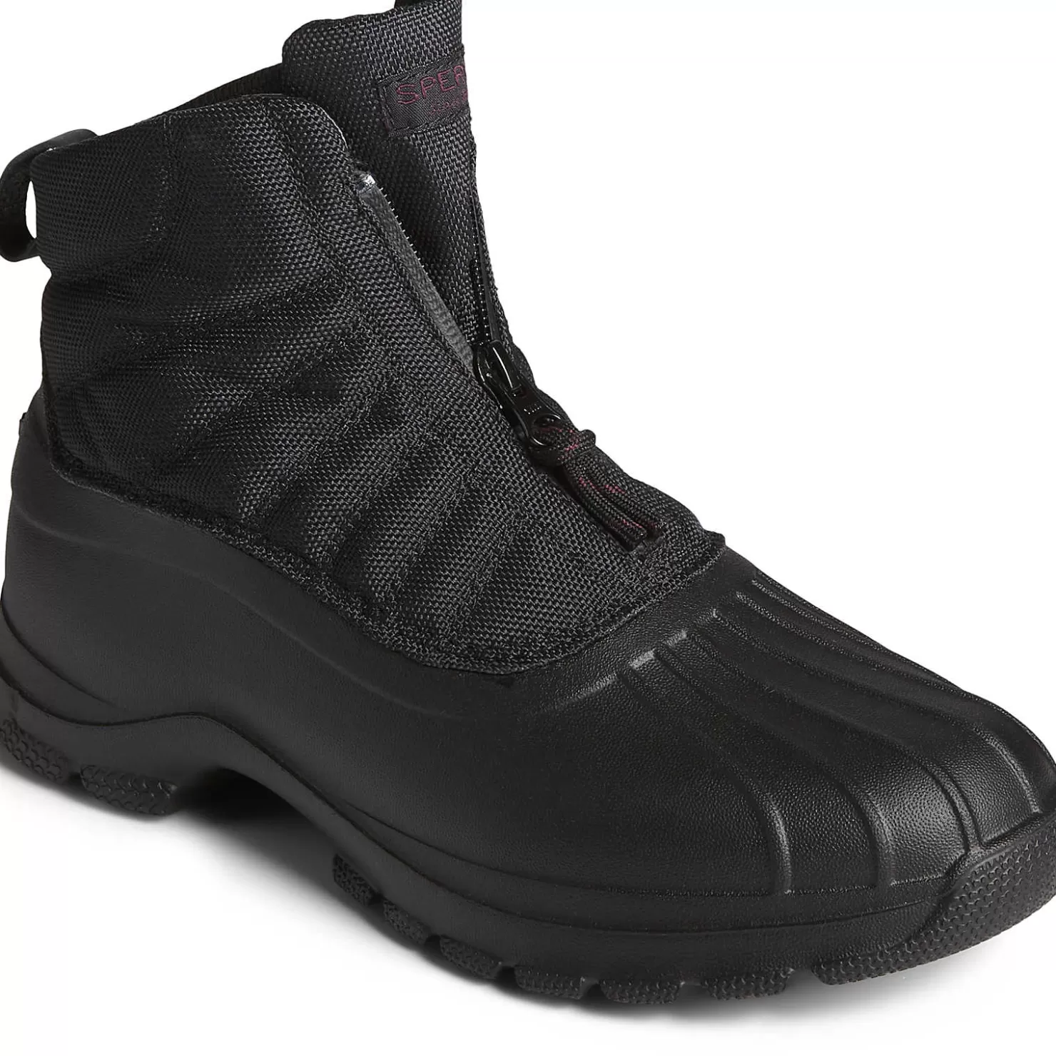 SeaCycled | Sale | Sperry Women's SeaCycled™ Duck Float Zip Up Boot Black