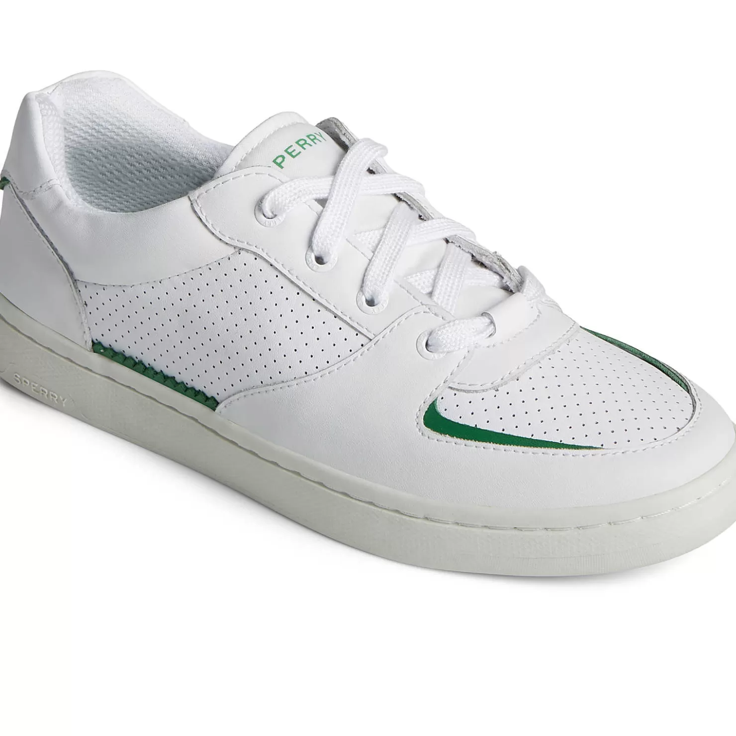 Sale | Sneakers | Sperry Women's SeaCycled™ Kona Cupsole Sneaker White/Green