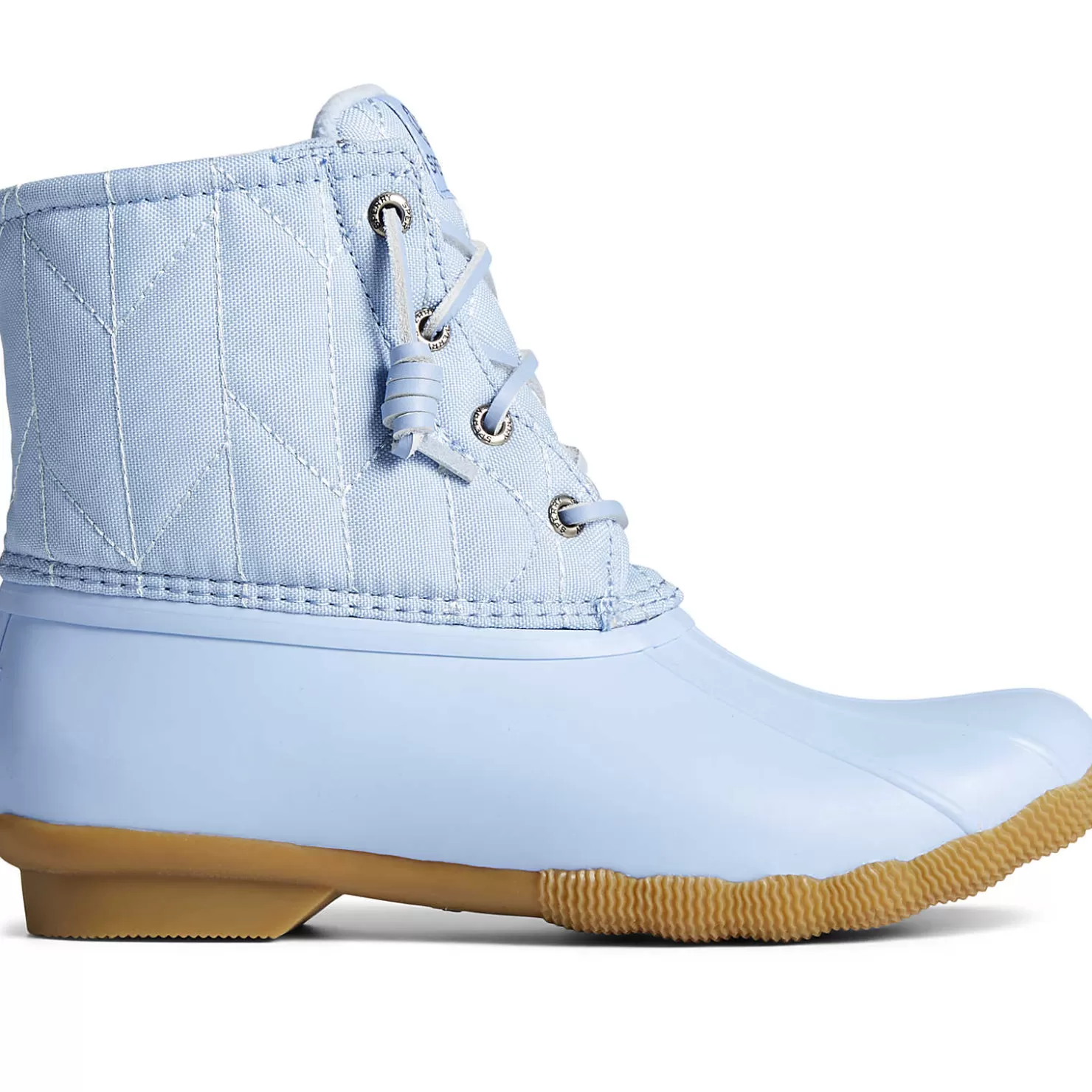 Saltwater Duck Boot | SeaCycled | Sperry Women's SeaCycled™ Saltwater Nylon Duck Boot Light Blue