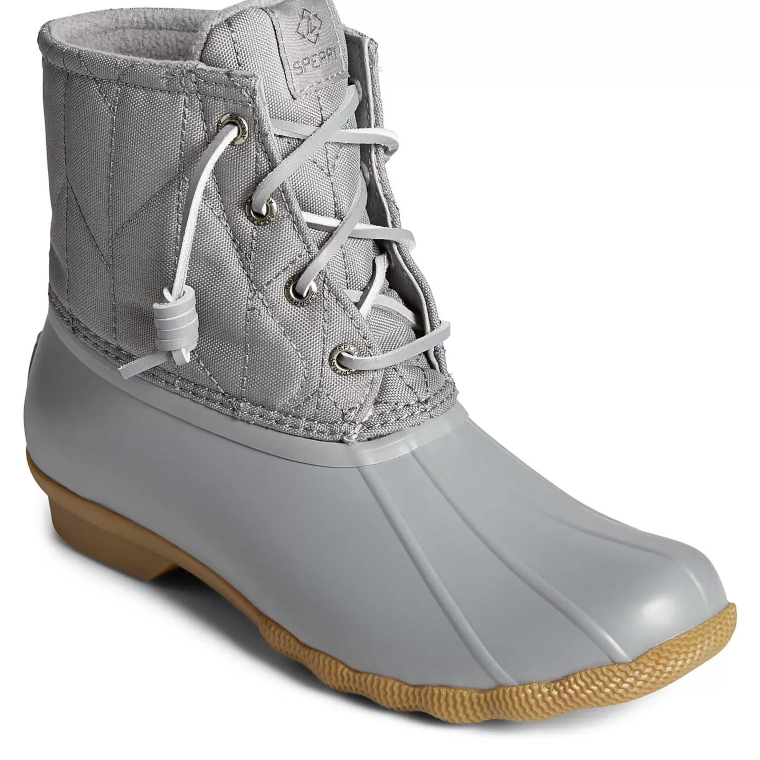 Saltwater Duck Boot | SeaCycled | Sperry Women's SeaCycled™ Saltwater Nylon Duck Boot Grey