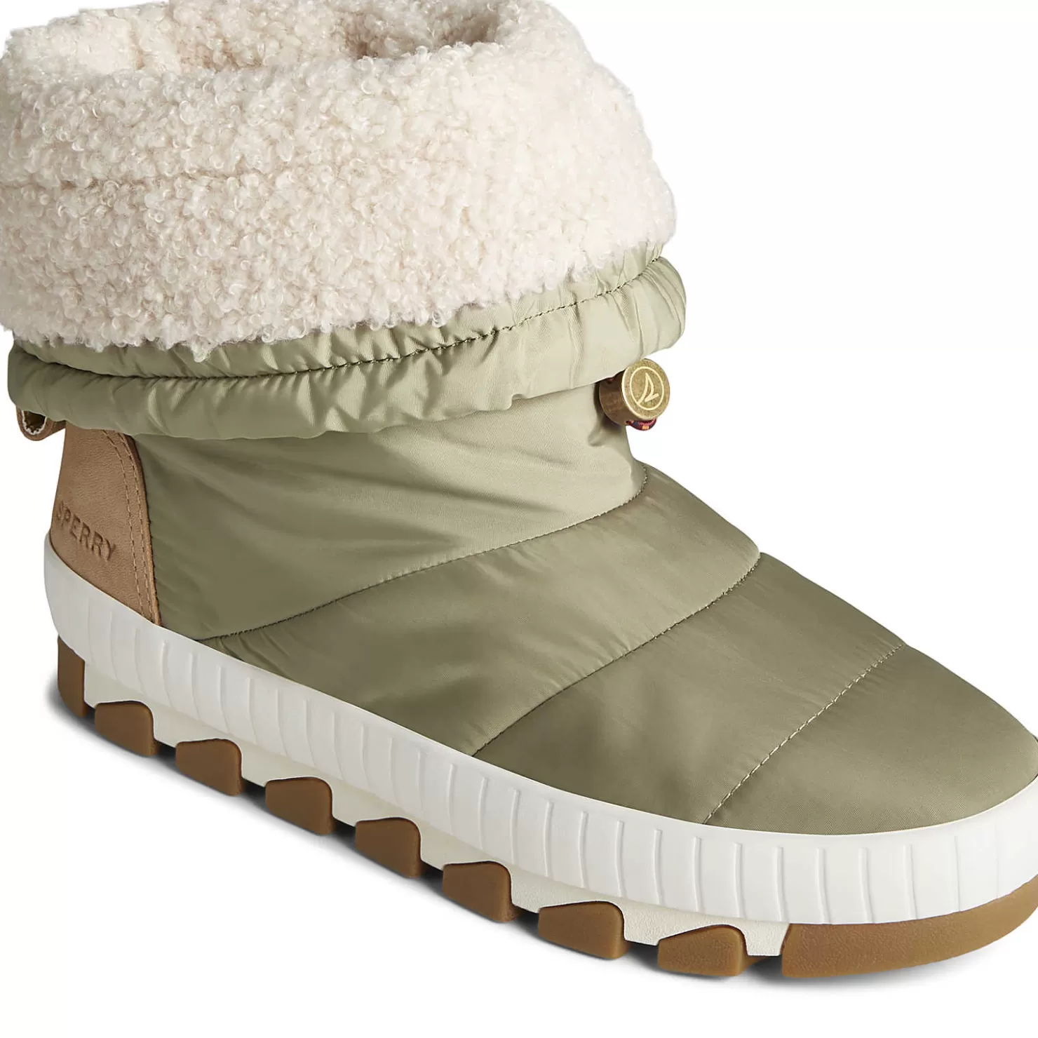 Torrent Boot | SeaCycled | Sperry Women's Seacycled™ Torrent Fold Down Boot Olive