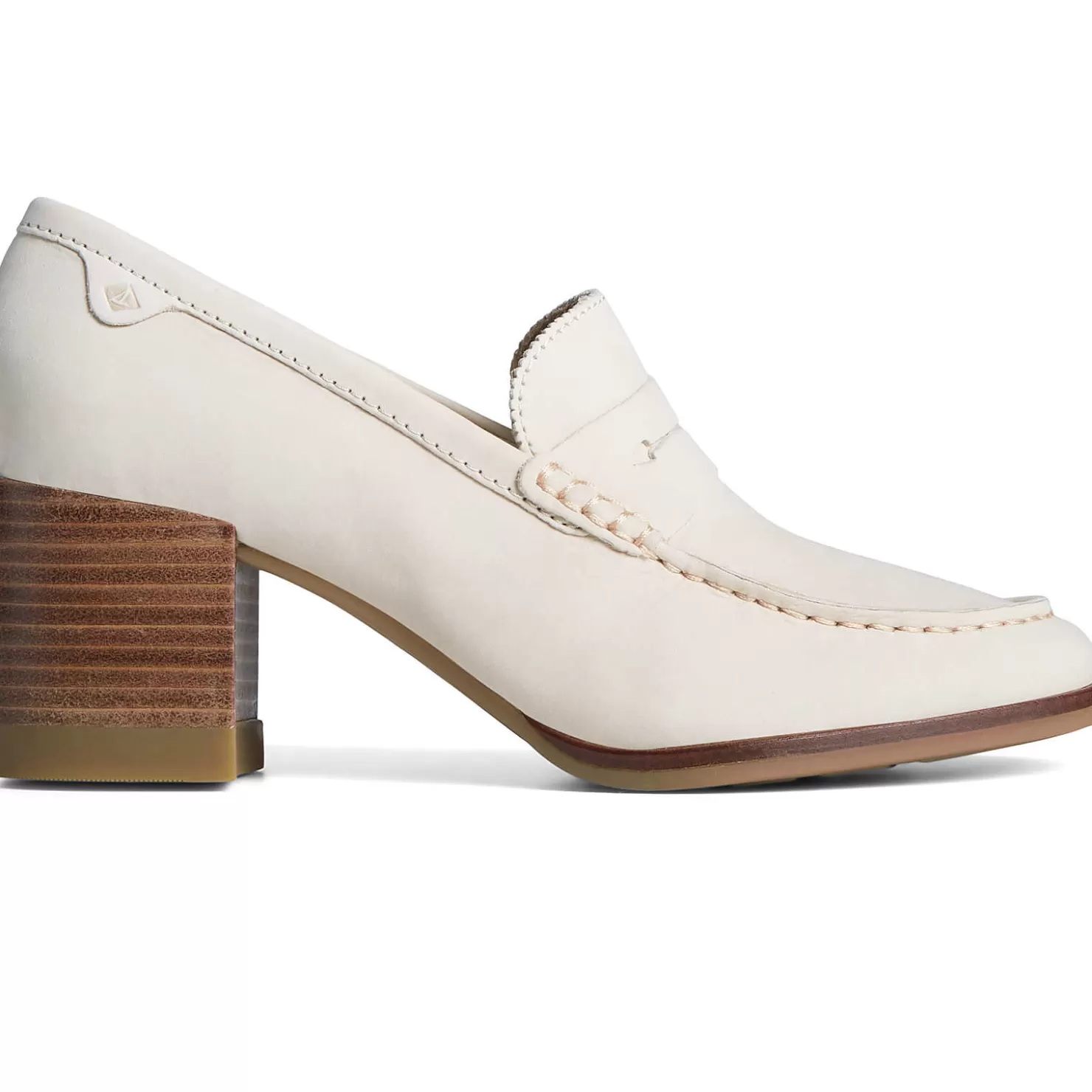 Seaport | Sale | Sperry Women's Seaport Penny Heel Loafer Ivory