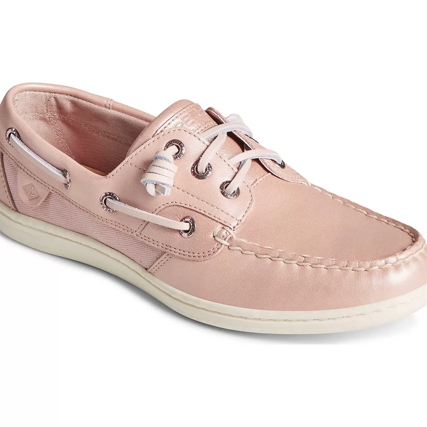 Sale | Boat Shoes | Sperry Women's Songfish Pearlized Boat Shoe Rose