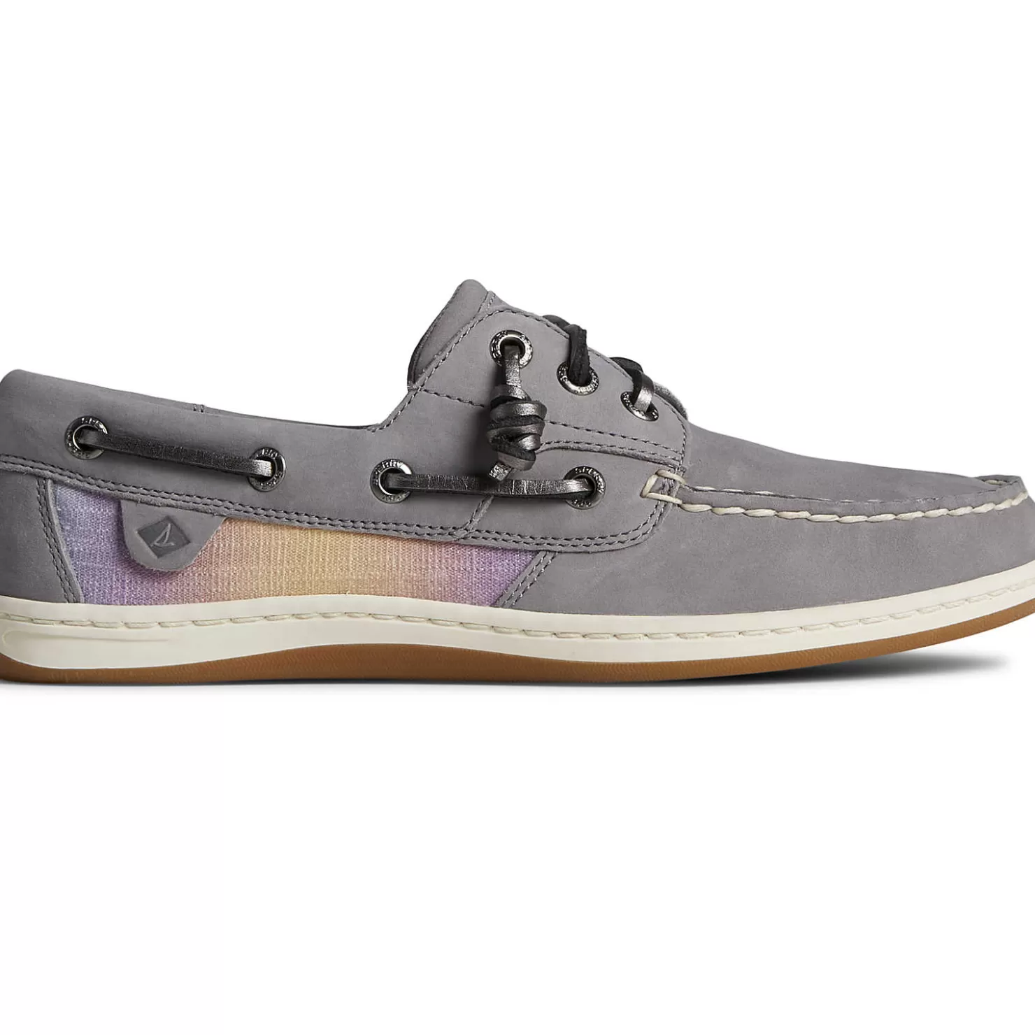 Sale | Boat Shoes | Sperry Women's Songfish Shimmer Boat Shoe Grey Multi