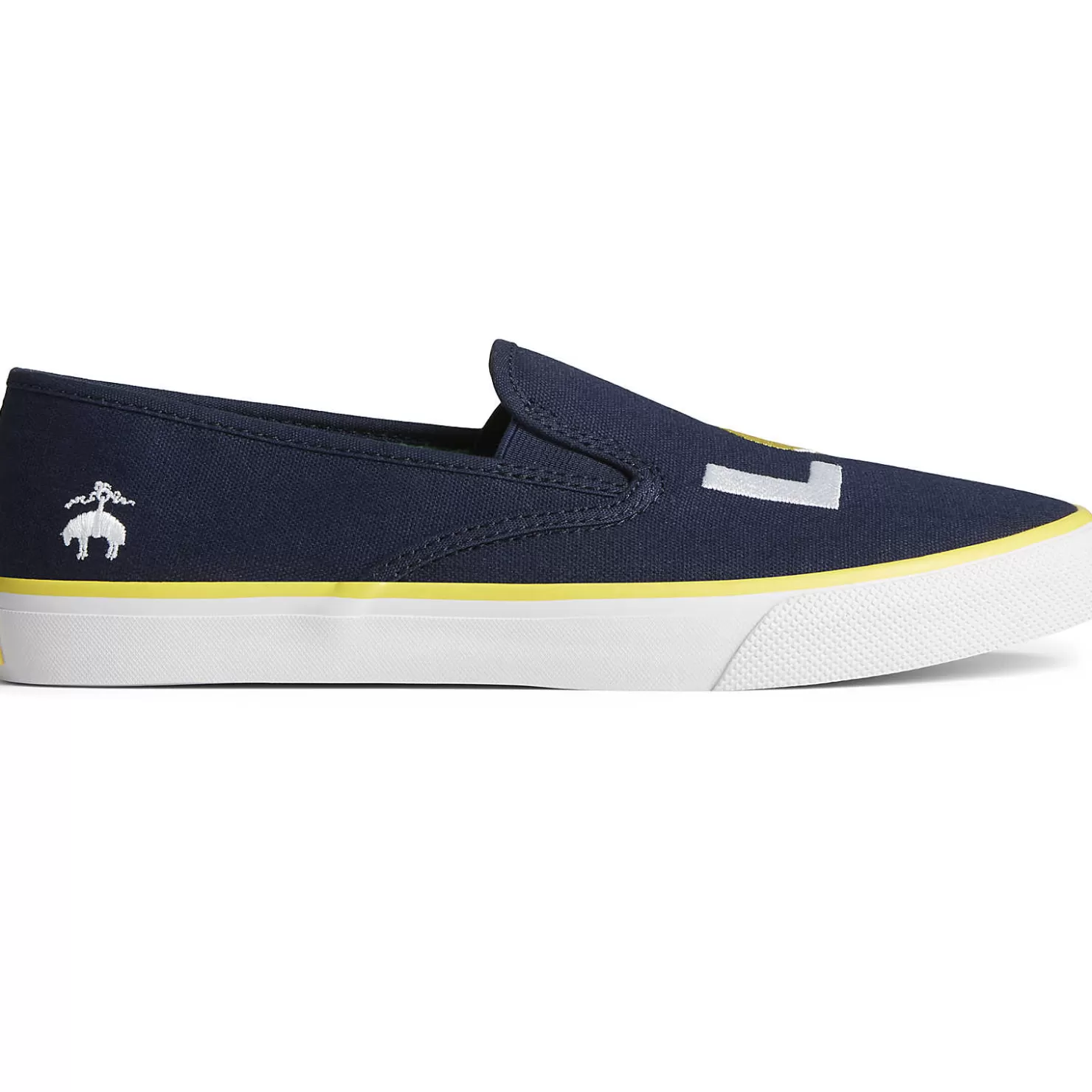 Sale | Sneakers | Sperry Women's x Brooks Brothers Slip On Sneaker Navy