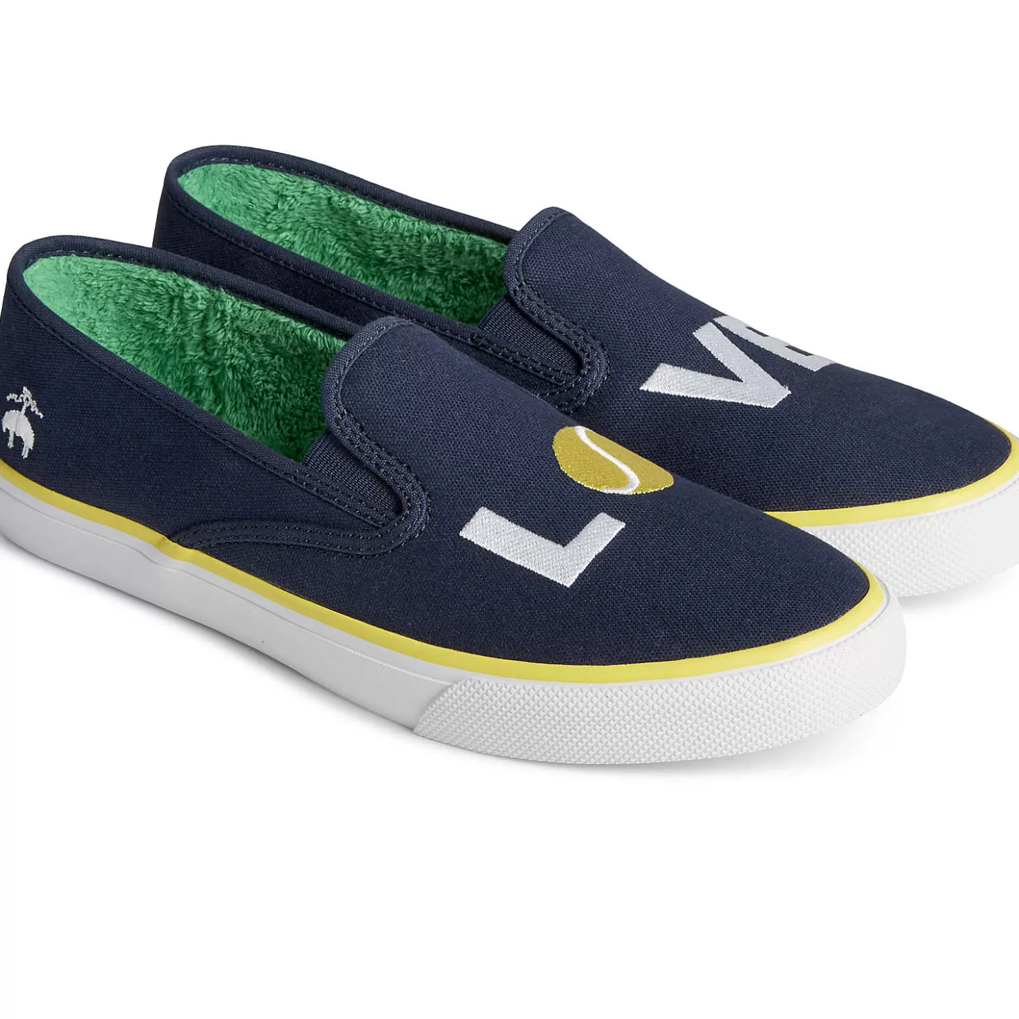 Sale | Sneakers | Sperry Women's x Brooks Brothers Slip On Sneaker Navy