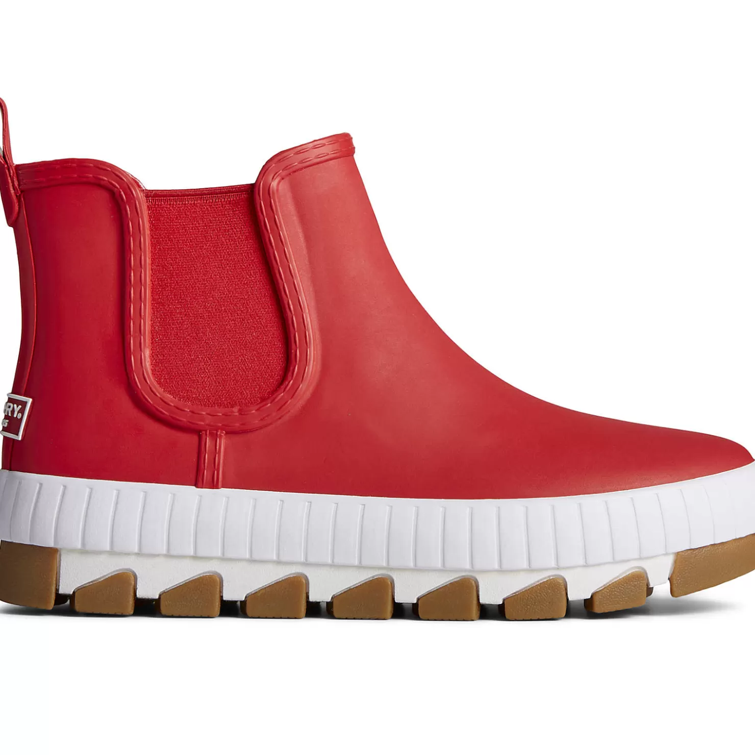 Torrent Boot | Rain & Duck Boots | Sperry Women's Torrent Chelsea Bright Rain Boot Red