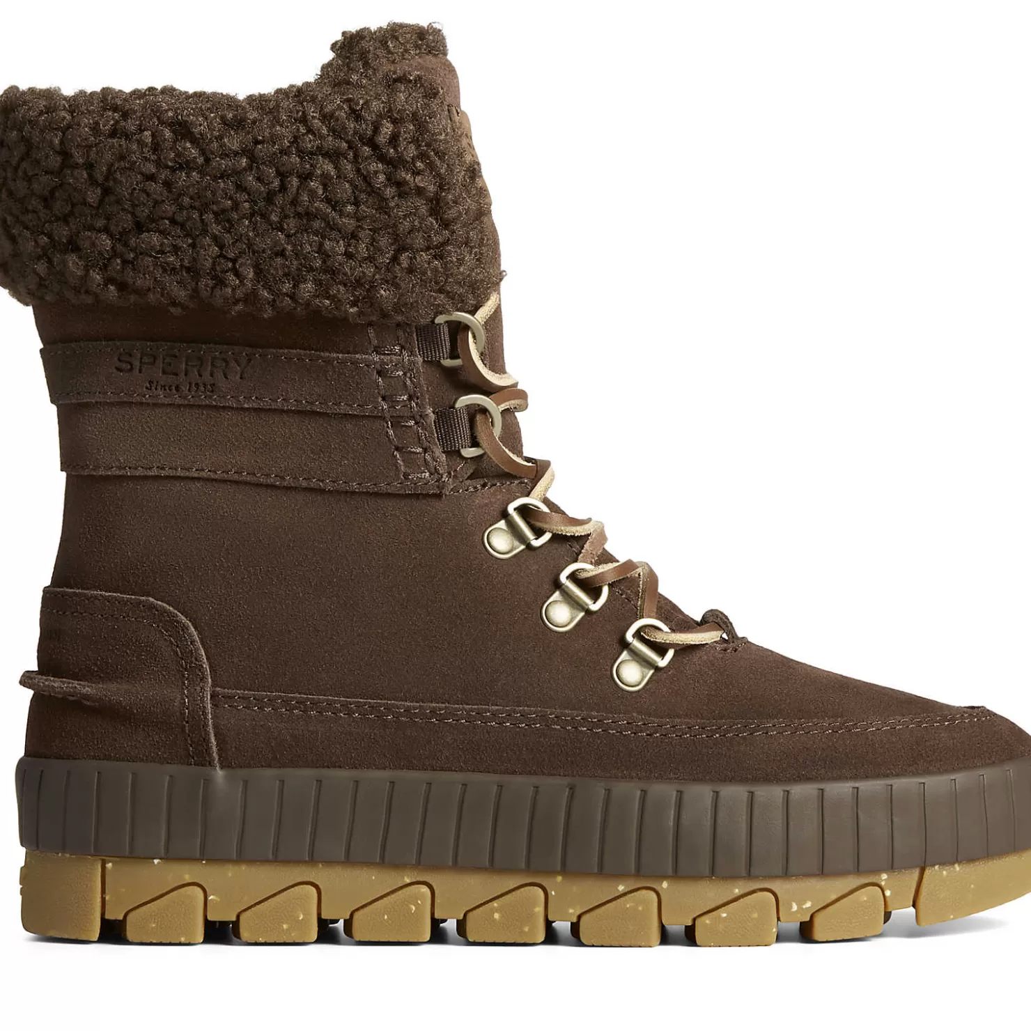 Torrent Boot | Sale | Sperry Women's Torrent Lace Up Boot Dark Brown