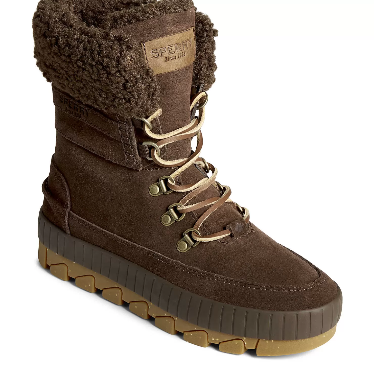 Torrent Boot | Sale | Sperry Women's Torrent Lace Up Boot Dark Brown