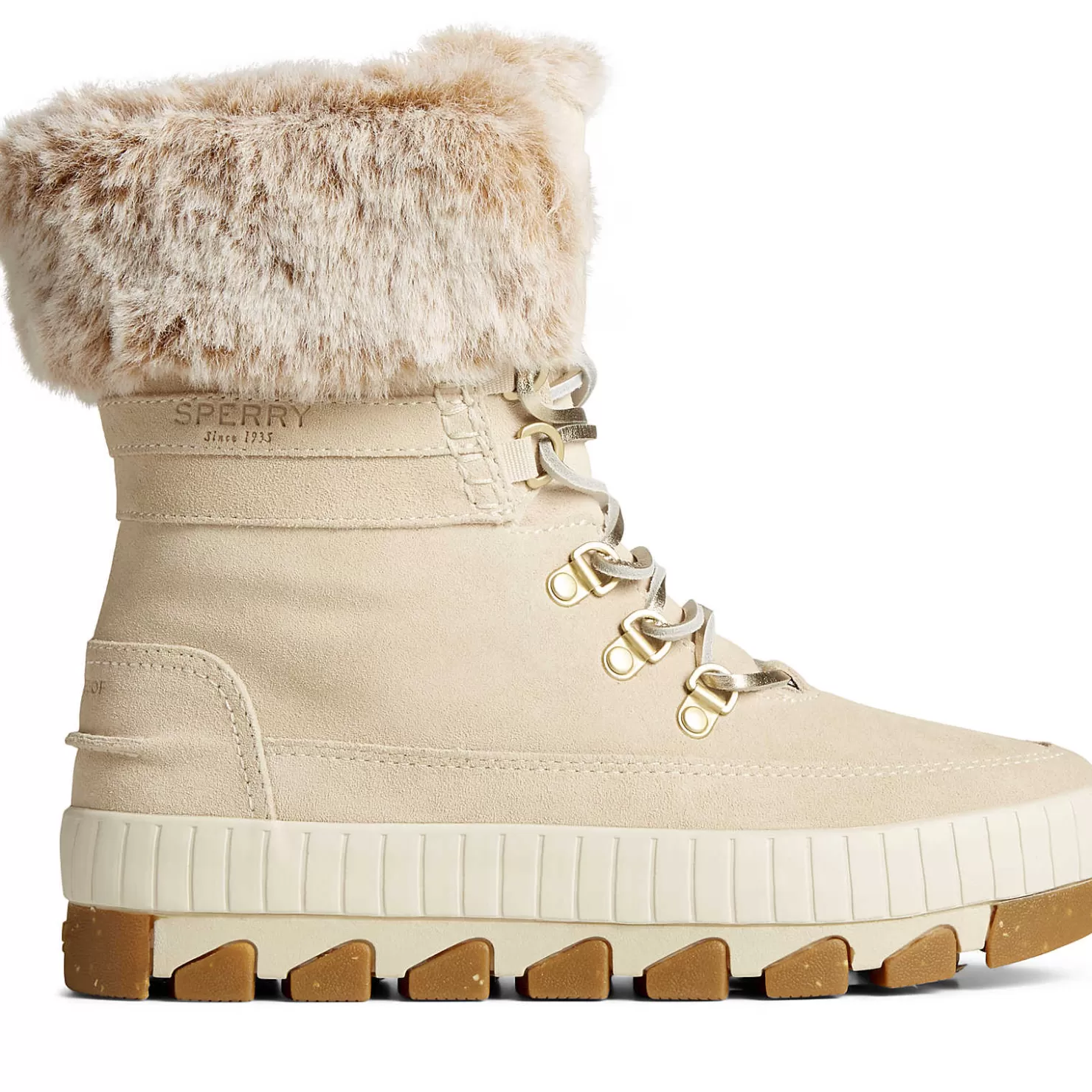 Torrent Boot | Sale | Sperry Women's Torrent Lace Up Boot Ivory