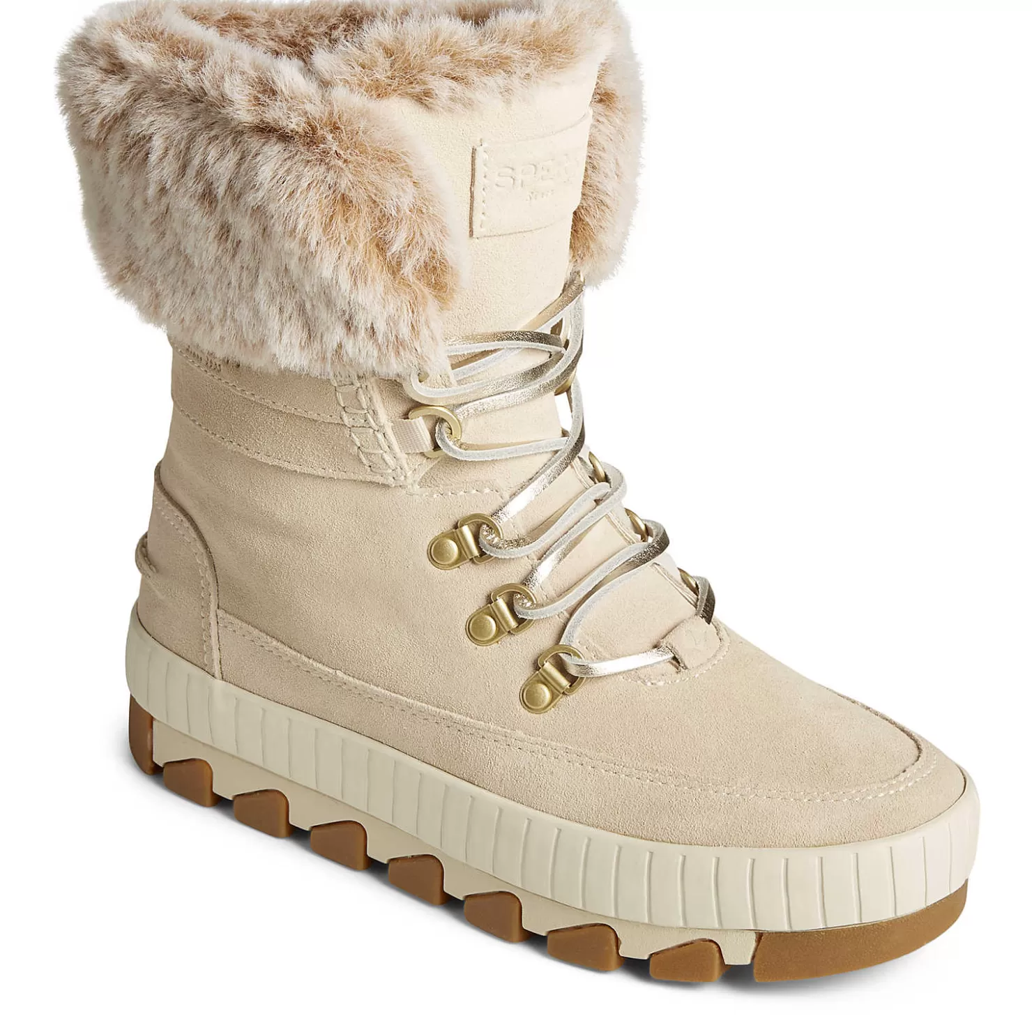 Torrent Boot | Sale | Sperry Women's Torrent Lace Up Boot Ivory